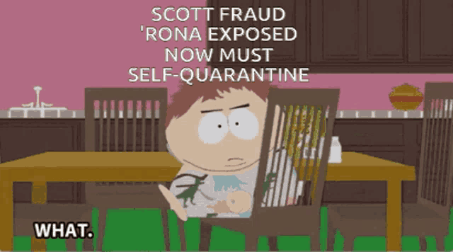 scott fraud rona exposed now must self-quarantine what ..