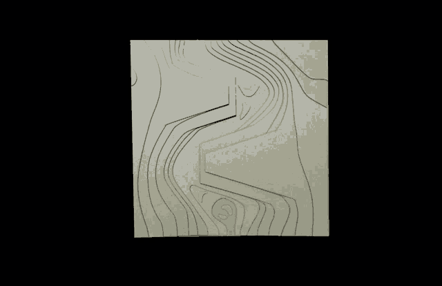 a piece of paper with lines on it that looks like a tree