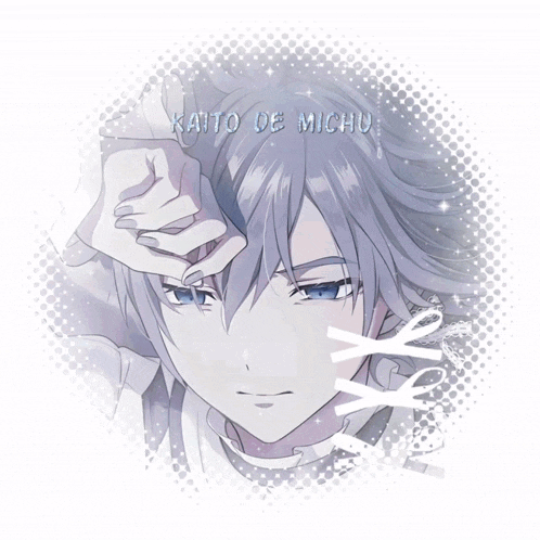 kaito de michu is the name of the anime character shown