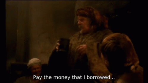 Henry V Sir John GIF - Henry V Sir John Pay The Money That I Borrowed GIFs