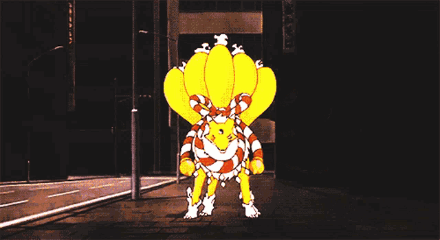 Kyubimon Digimon GIF