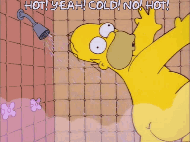 The Simpsons Homer Simpson GIF - The Simpsons Homer Simpson Shower GIFs