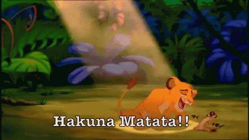 Hakuna Matata GIF - The Lion King Hakuna Matata Timon GIFs