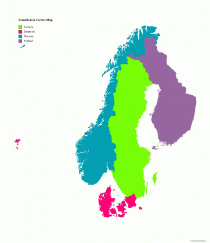 Map Scandi GIF - Map Scandi Sweden GIFs