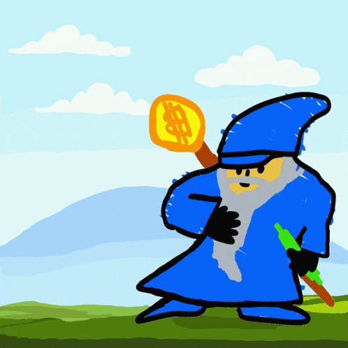 Magic Internet Money Bitcoin Wizard GIF