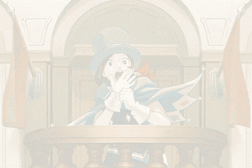 a woman in a top hat and cape is standing on a balcony with her mouth open