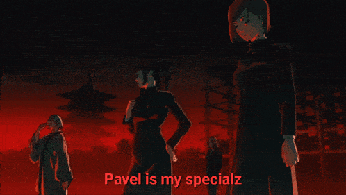 pavel is my specialz is written on the bottom of the image