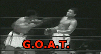 Muhammad Ali GIF - Goat Greatest Of All Time Muhammad Ali GIFs