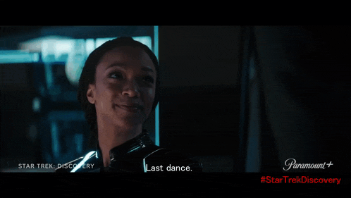 a screenshot of a star trek discovery advertisement