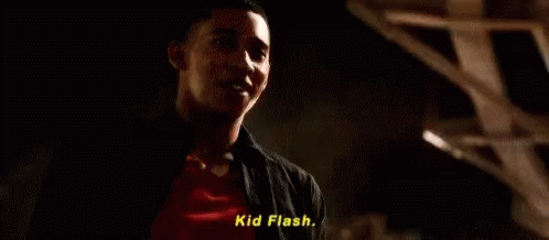Smile Kid Flash GIF - Smile Kid Flash The Flash GIFs