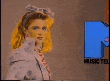 Music Mtv GIF - Music Mtv Madonna GIFs