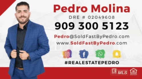 Real Estate Pedro Real Estate Team GIF - Real Estate Pedro Real Estate Team Fontana GIFs