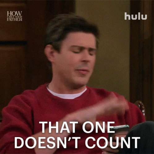 That One Doesnt Count Jesse GIF - That One Doesnt Count Jesse How I Met Your Father GIFs