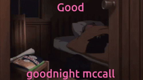 Mccall Goodnight GIF - Mccall Goodnight Anya Spy X Family GIFs