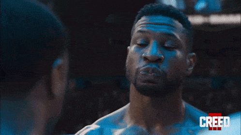 Stare Down Adonis Creed GIF - Stare Down Adonis Creed Damian Anderson GIFs
