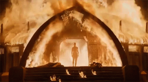 Khaleesi Burn GIF - Khaleesi Burn Finals GIFs