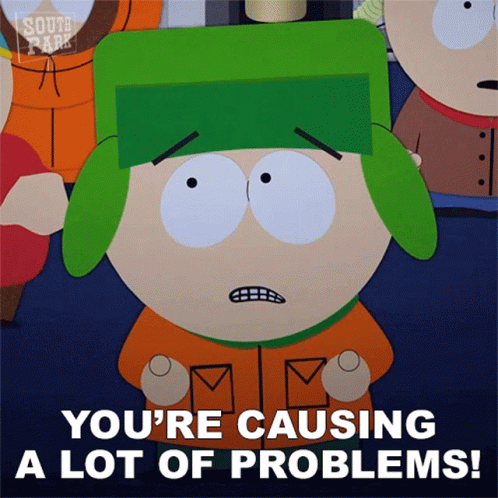 Youre Causing A Lot Of Problems Kyle Broflovski GIF - Youre Causing A Lot Of Problems Kyle Broflovski South Park GIFs
