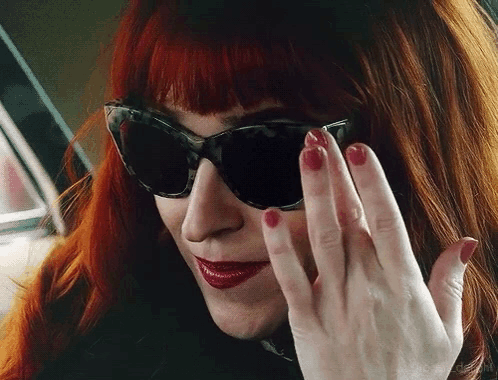 Sunglasses Sly Smile GIF - Sunglasses Sly Smile Cheeky GIFs