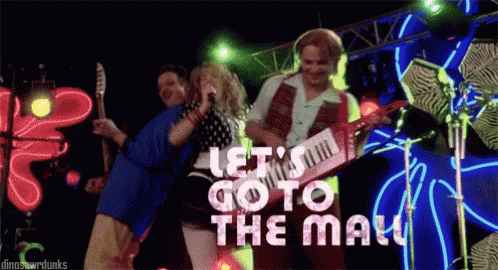 Lets Go To The Mall Himym GIF - Lets Go To The Mall Himym Robin GIFs