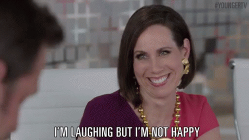 Laugh So You Don'T Cry GIF - Laughing But Not Happy Funny GIFs