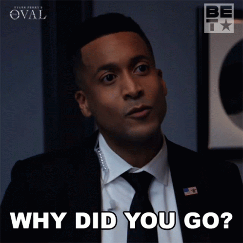 Why Did You Go Alonzo GIF - Why Did You Go Alonzo The Oval GIFs