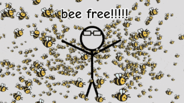 Bee Free GIF - Bee Free GIFs