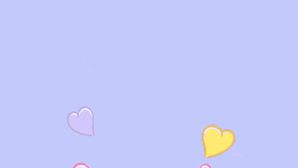 a cartoon character is holding a pink heart in front of its eyes .