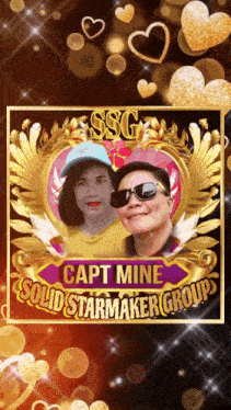 a picture of a man and a woman with the words solid starmaker group