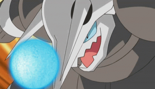 Aggron Uses Water Pulse GIF - Aggron Uses Water Pulse Aggron GIFs