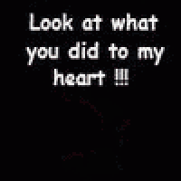 a picture of a broken heart and a bottle of glue on a black background .