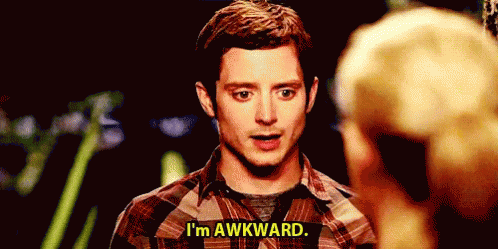 Awkward Elijah Wood GIF - Awkward Elijah Wood Dating GIFs