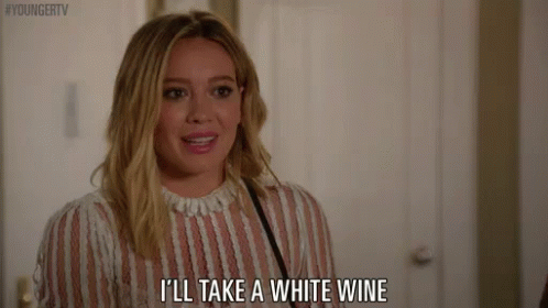 I'Ll Take A White Wine - How About Vodka? GIF - Kelsey Peters White Wine How About Vodka GIFs
