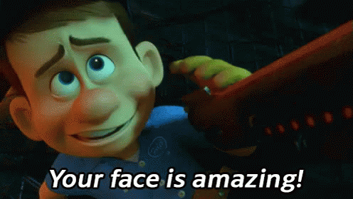 Your Face Is Amazing - Wreck It Ralph GIF - Wreck It Ralph Disney Jack Mc Brayer GIFs