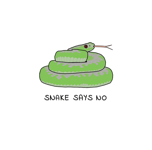 Snake Snake Says No GIF - Snake Snake Says No No GIFs