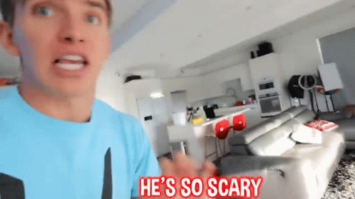 Hes So Scary Stephen Sharer GIF - Hes So Scary Stephen Sharer Hes Really Terrifying GIFs