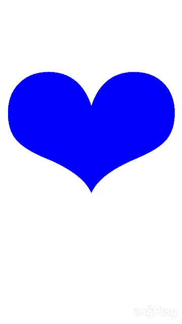a blue heart with the words i love you written inside of it