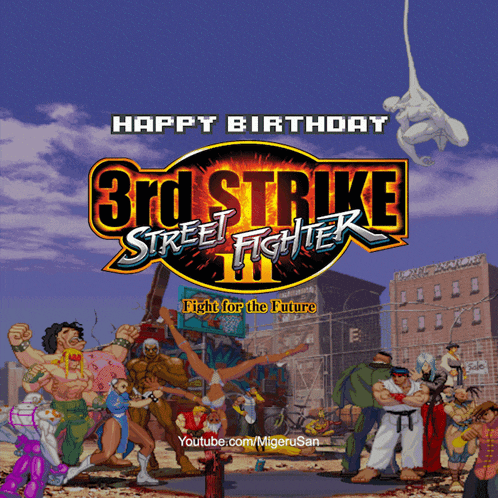 a video game called 3rd strike street fighter