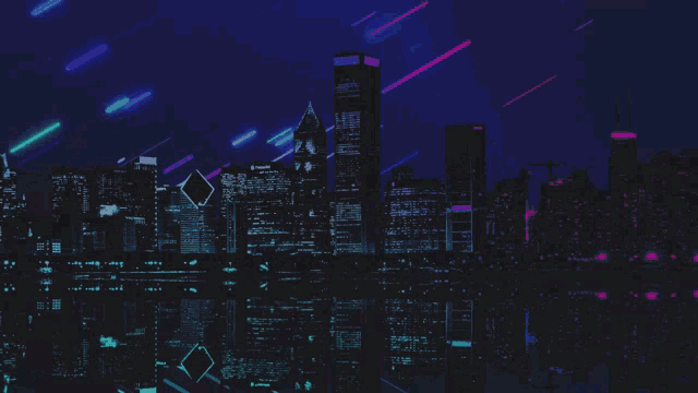 City Night GIF - City Night Cyberpunk GIFs