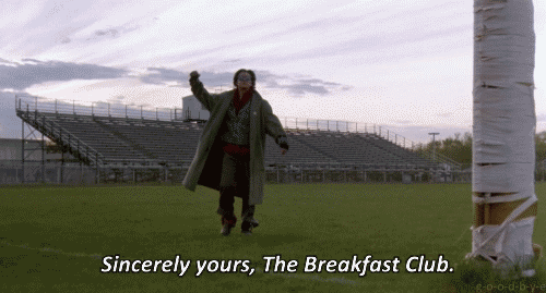 I Seriously Watch This Movie Every Night💚💚💚 GIF - The Breakfast Club GIFs