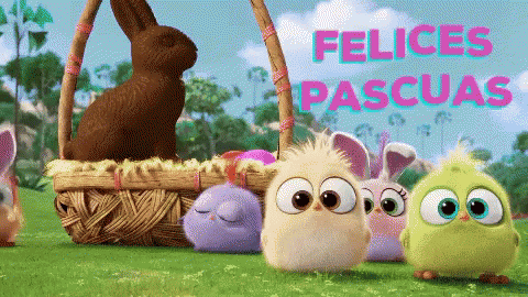 Felices Pascuas Animalitos Lindos Bebes En Canasta GIF - Felices Pascuas Animalitos Bebe GIFs