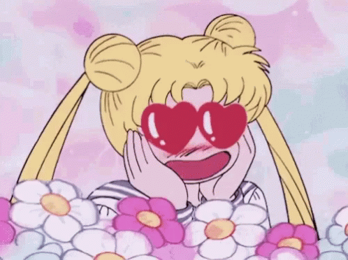 Exited Sailor Moon GIF