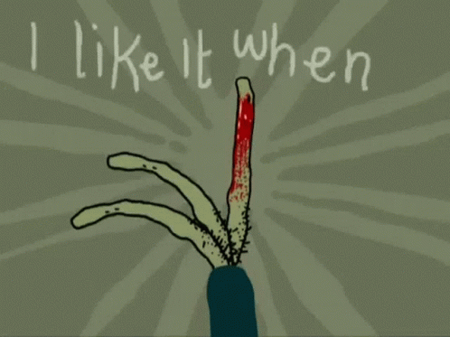 I Like It When The Red Water Comes Out Salad Fingers GIF - I Like It When The Red Water Comes Out Salad Fingers GIFs