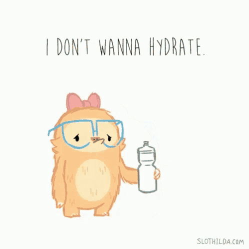 a sloth wearing glasses is surrounded by a pile of food and says i wanna carbohydrate !