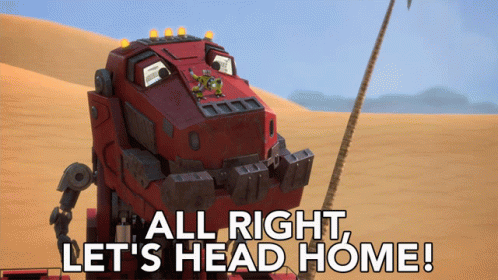 Alright Lets Head Home Ty Rux GIF - Alright Lets Head Home Ty Rux Dinotrux GIFs