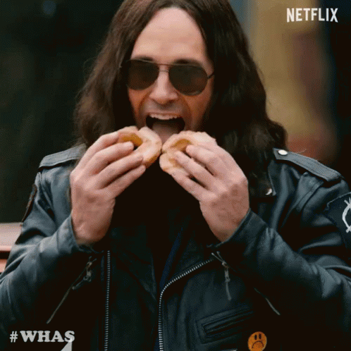 Hungry GIF - Paul Rudd Burgers Eating GIFs