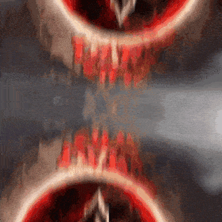 a blurred image of a person 's mouth with the word " faith " visible