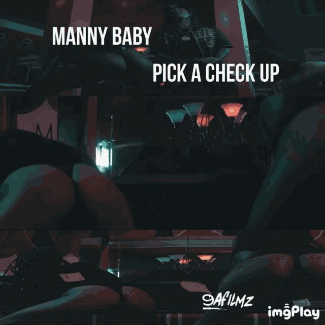 a manny baby pick a check up poster with a woman 's butt