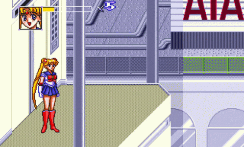 Video Games Sailor Moon GIF - Video Games Sailor Moon Get Out Of Here GIFs