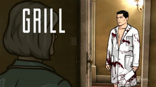 Grill Me A Cheese Archer GIF - Archer Sterling Archer Malory Archer GIFs