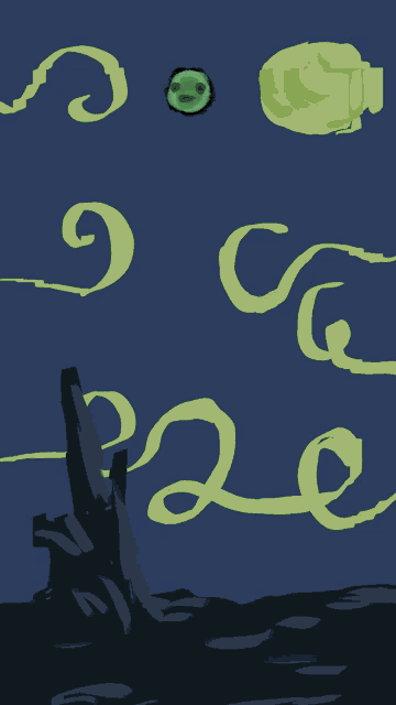 a drawing of a swirl with the letter e in the middle of it
